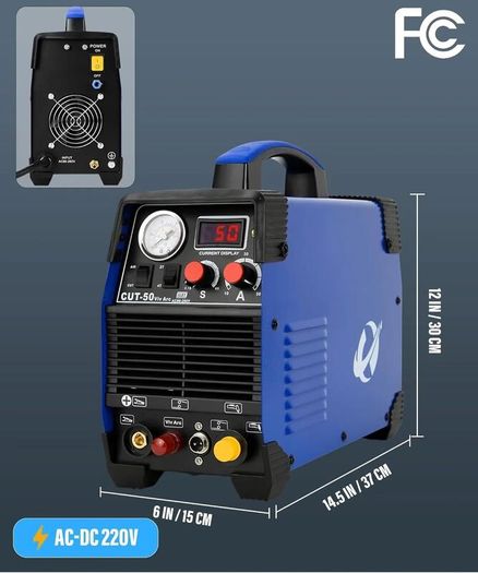 50A Plasma Cutter Machine CUT50 220V Metal Tool