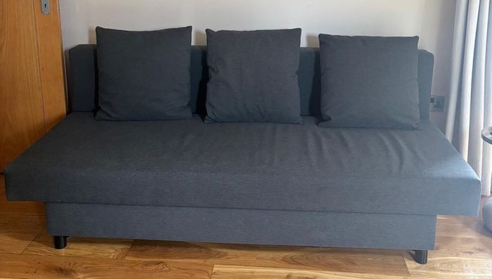 2 x ALVDALEN - 3 Seat sofa bed