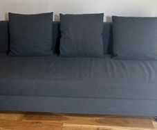 2 x ALVDALEN - 3 Seat sofa bed