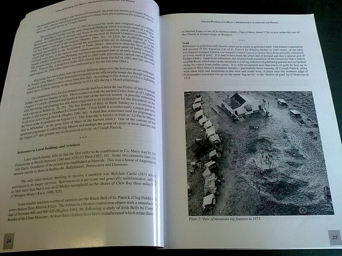 Croagh Patrick Co. Mayo archaeology landscape and people
