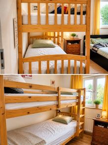 Sturdy Bunkbeds with mattresses