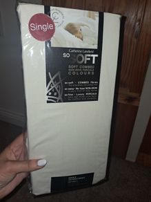 Catherine Lansfield flat sheet