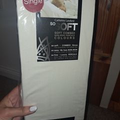 Catherine Lansfield flat sheet