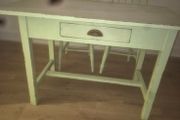 farmhouse table x 2 chairs