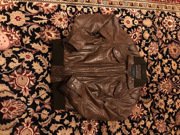 Superior New York Waxed Leather Jacket size-M