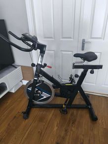 Exercise spin bike very good condition works perfect