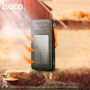 Rising Solar Powered Built In Cable LED Flash Light Power Bank