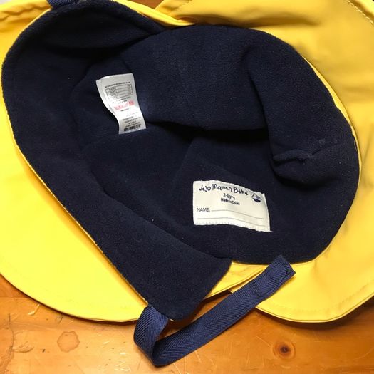 JoJo Maman Bebe Children's Insulated Winter Rain Sou'wester Hat