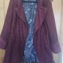 Joe Browns wool mix coat with brooch (free post) Image 10