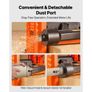 Thickness Planer, Two Speed, 330 mm Width Worktable Power Benchtop Planer, Three-Blade, 2000W 23500 RPM Powerful Motor, Dual Rollers, Over Protection, Woodworking for Hard & Soft Wood Material Image 4