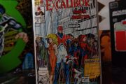 Excalibur ! Issue #8 ! Mayhem in Manhattan ! Clark Kent Appearance !  Copper Age Comic from 1989 ! by Marvel !