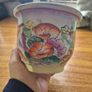 Colourful Vintage Chinoiserie Planter. Jardiniere. Image 3