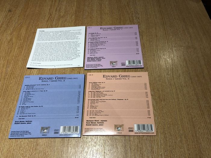 GrieG:Songs | Lieder [Complete]