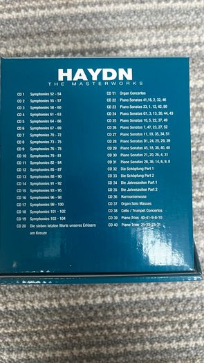 Hayden 40 CD box set