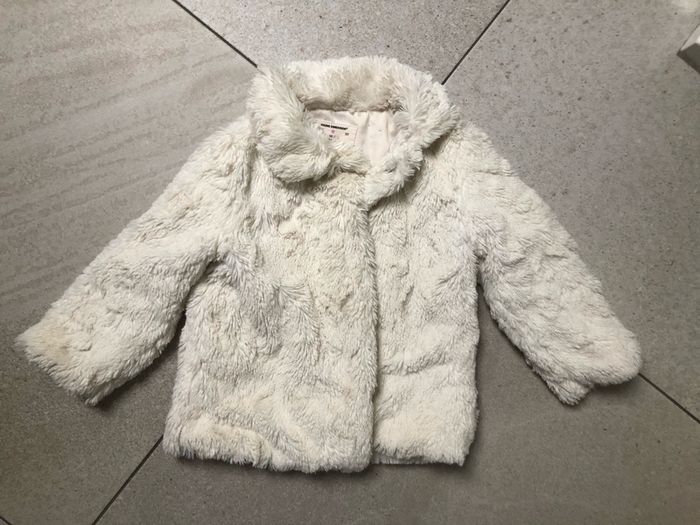 kid faux fur jacket
