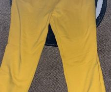 Vintage Polo Ralph Lauren Sweatpants Small Yellow Gold