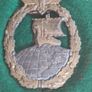 WW2 Auxillary cruiser badge plus Luftshutz Ehrenzeichen  service medal Image 6