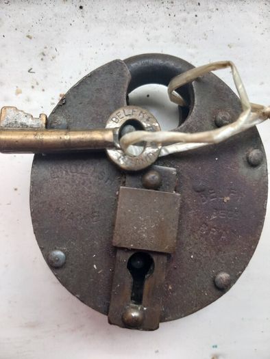 vintage padlock