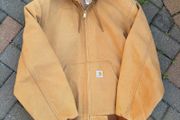 Old Carhartt workwear jacket mens Large