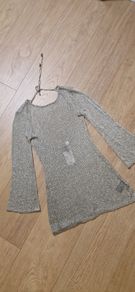 H&M Gold Metallic Cover Up - M