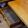 Antique Solid Oak Desk Image 5