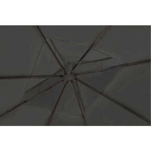 Gazebo with Roof 3x3 m Dark Grey