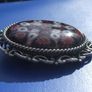 MILLIEFIORI effect - a vintage costume jewellery brooch  PRICE REDUCED Image 4