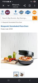 Blaupunkt Stonebaked Pizza Oven