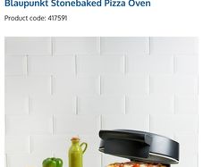 Blaupunkt Stonebaked Pizza Oven