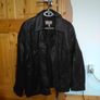 GEORGIO ARMANI black leather women's jacket Image 5