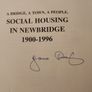 Newbridge.  A Town, A People. Social Housing In Newbridge  1900-1996. By John Durney. Signed First Edition Paperback In Good Condition. Image 3