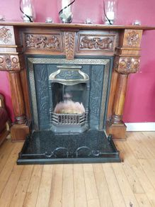 fireplace