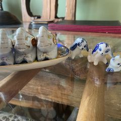 Vintage Elephant Dog Cat Figurine