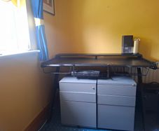Teenage gamer desk