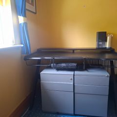 Teenage gamer desk