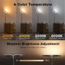 Modern Stepless Dimmable Standing Lamp 3000-6000K,20W LED Rotatable Reading Standing Light,Touch&Remote Control Uplighter Floor Lamp for Living Room Bedroom Office (FREE POSTAGE) Image 6