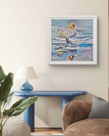The Stillness Beneath | Oil Painting | Framed