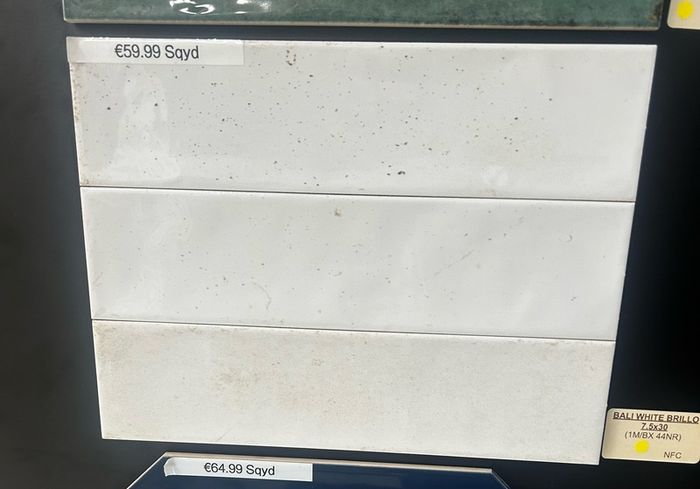 Back splash tiles
