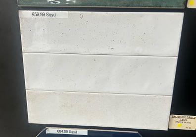 Back splash tiles