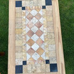 Mosaic Tile Coffee Table & Side Table Set