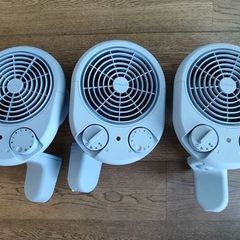 3 x 3kW Dimplex Compact Wall Fan Heater