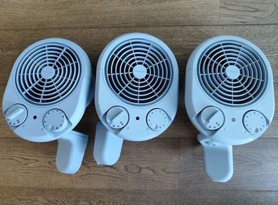 3 x 3kW Dimplex Compact Wall Fan Heater