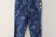 Ralph Lauren Blue Paisley Pants (NEW)