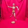 Old Wooden Mannequin , Cool Decoration , 45 cm tall Image 2