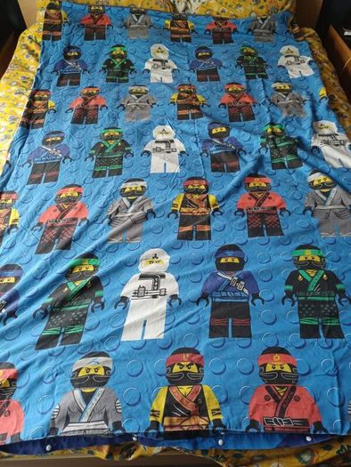 Bedlinen- single; Lego; Ninjago