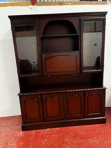Mahogany Veneered Cabinet