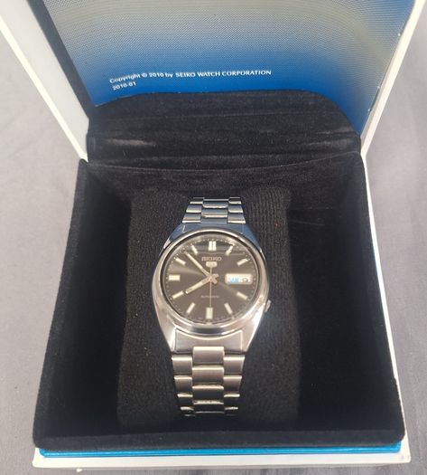 Vintage Seiko 5 7S26-0480 Automatic Wristwatch Day/Date 21 Jewels
