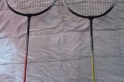 Two Badminton Rackets,  See my hand grips