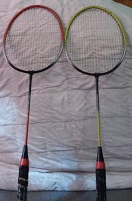 Two Badminton Rackets,  See my hand grips