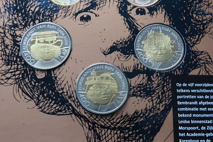 Rembrandt BUNC special coins set - Royal Dutch Mint 2006